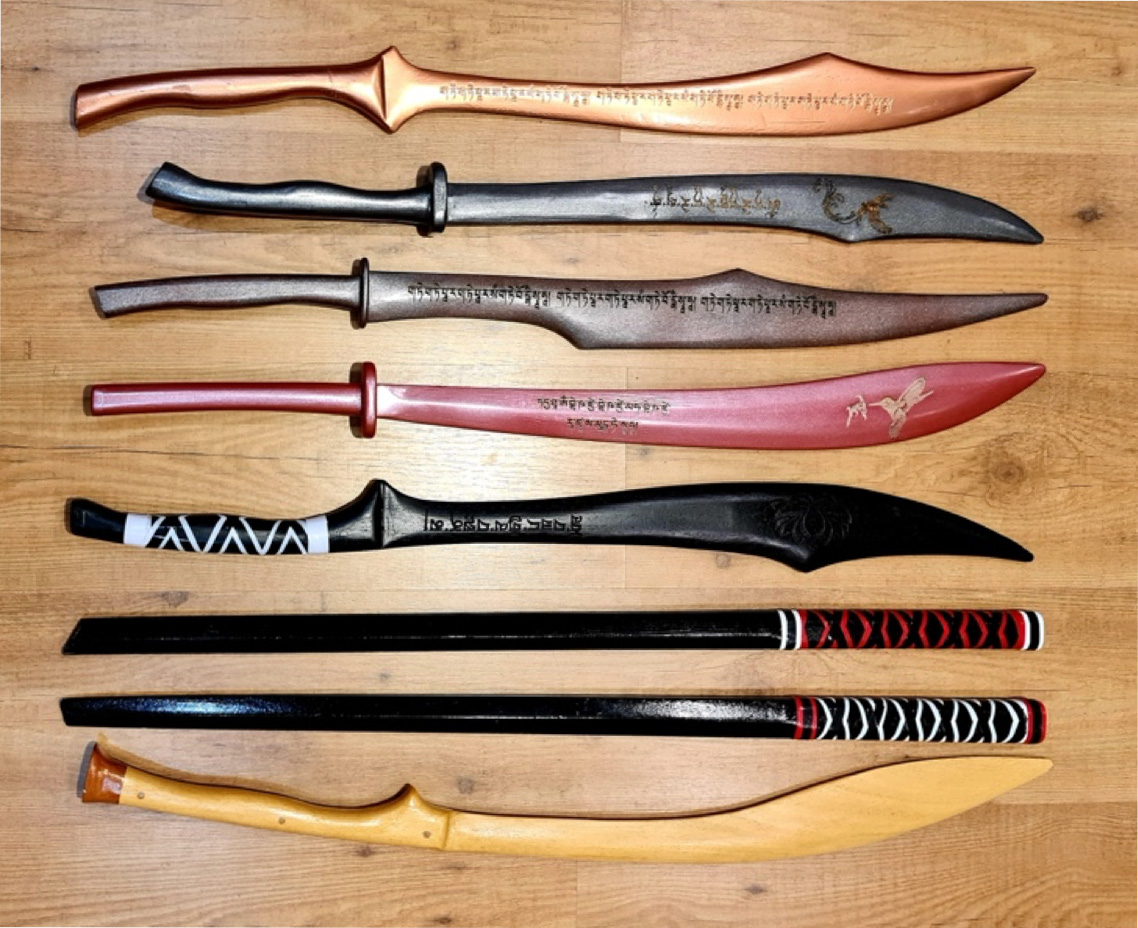 Venta de espadas de Yoga Tibetano Tog Chod - Modelos 2